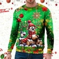 thumbnail image 4 of GDREDA Sweat à Capuche pour Hommes - Haut de Sport Polyvalent pour l'Hiver, Col Rond, Mode Urbaine Décontracté, 4 of 4