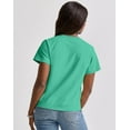 thumbnail image 3 of Hanes T-Shirt Short Sleeve Tee Essentials Womens Midweight Crewneck 100% Cotton, 3 of 5