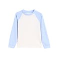 thumbnail image 4 of Abcomgle Girls Sweatshirt 7-8 Loose Crewneck Raglan Long Sleeve Girls Pullover Top Trendy Colorblock Sweaters for Teen Girls Cotton Winter Back To School Outfits for Teen Girls, 4 of 4
