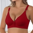 thumbnail image 5 of Uqiangy Jelly Bras for Women Corset Tops Sport Bra Women's Bras Lace Sports Bras for Women Longline Bras for Women Red 2XL, 5 of 9