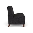 thumbnail image 4 of Lesro Ravenna Reception Armless Loveseat in Black, 4 of 5