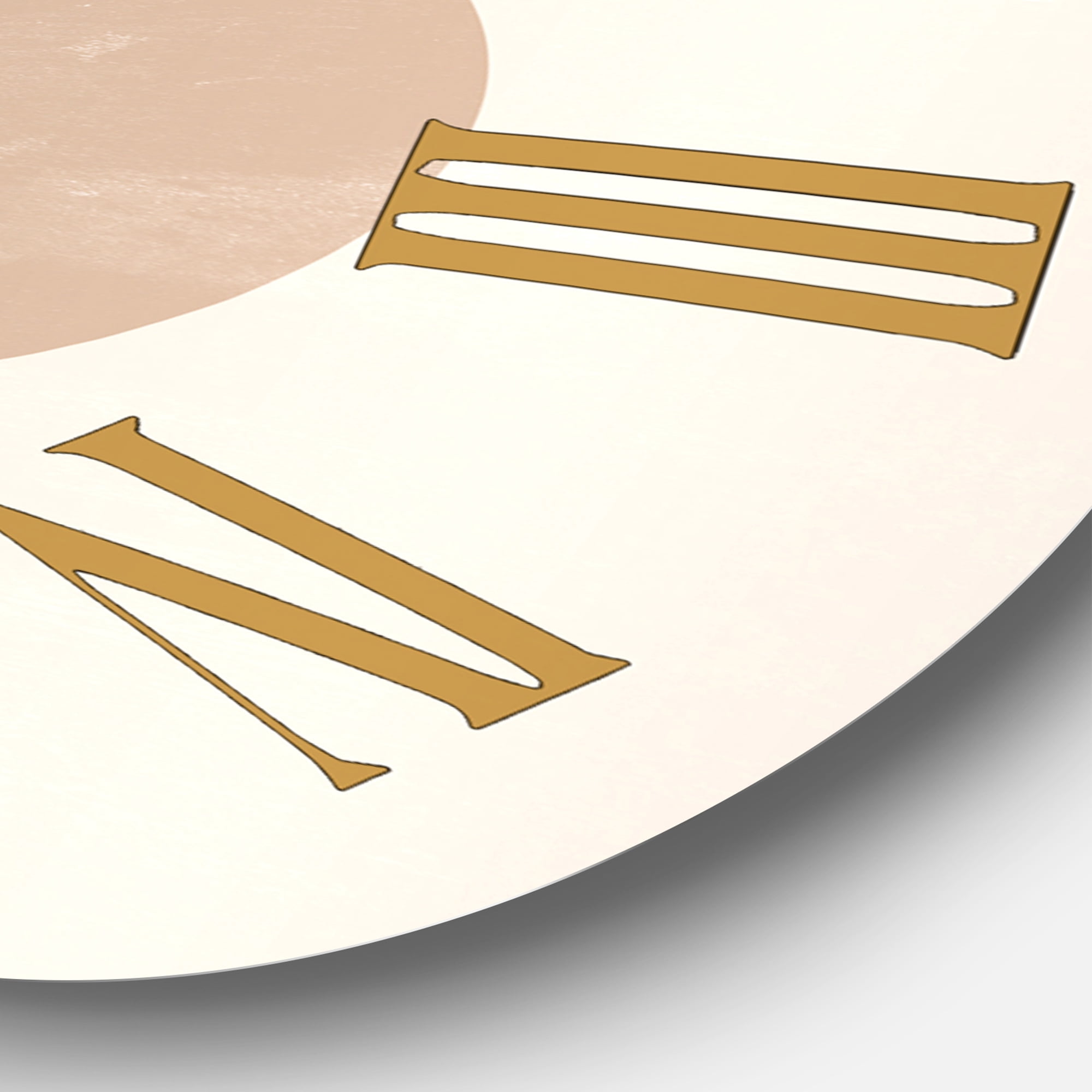 Designart 1 in Quartz Modern/Contemporary Wall Clock