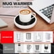 thumbnail image 3 of Cup Warmer Beverage Warmer With Electric Plate Up To 80 For Office, Coffee Cup Warmer With 3 Temperature Settings For Heating Coffee, Tea, Milk Chocol, 3 of 5