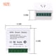 thumbnail image 4 of Mini 1 Gang DIY WiFi Módulo de interruptor de luz inteligente Aplicación Smart Life/Tuya y control remoto inalámbrico, compatible con Alexa Echo y Google Home, 1/2 vías, 4 of 6
