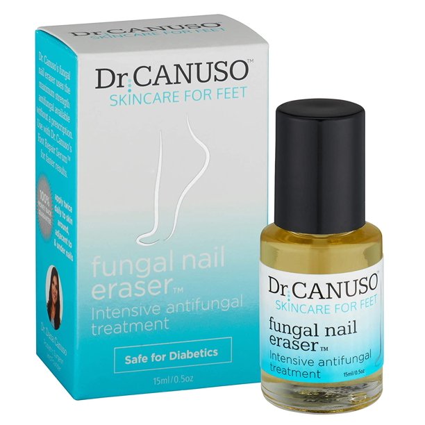 Dr. Canuso Skincare Liquid Antifungal Nail Eraser Fungus Tinea Pedis, 6