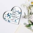 thumbnail image 3 of Sympathy Memorial Gifts for Loss of Cousin, Loss of Cousin Sympathy Gifts, Bereavement Condolences Grief Gifts, Funeral Memorial Decor Sign, Remembrance Plaque for Loss Cousin, 3 of 12