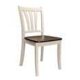 thumbnail image 4 of CorLiving Dillon Solid Wood Dining Chairs Set of 2 with High Slatted Backs - Kitchen & Dining Room Chairs, Table Chairs for Dining Room, Kitchen & Dinning Area, 4 of 9