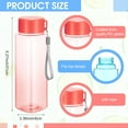 20 Pieces Water Bottle Bulk 17 oz Plastic Water Bottles Bulk Sport