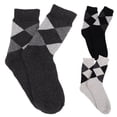 thumbnail image 2 of 3 pares de calcetines tobilleros de algodón para hombre, elásticos, antideslizantes, deportivos, de cachemira (color aleatorio)., 2 of 6