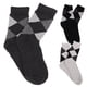 thumbnail image 2 of 3 pares de calcetines tobilleros de algodón para hombre, elásticos, antideslizantes, deportivos, de cachemira (color aleatorio)., 2 of 6