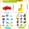 thumbnail image 2 of Mini juguetes de animales impresos en 3D Zaviroxel, 48 piezas articuladas, 2 of 6