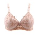 thumbnail image 2 of SDNall Bras for Women Color Comfortable Hollow Out Perspective Bra Underwear No Rims, 2 of 9