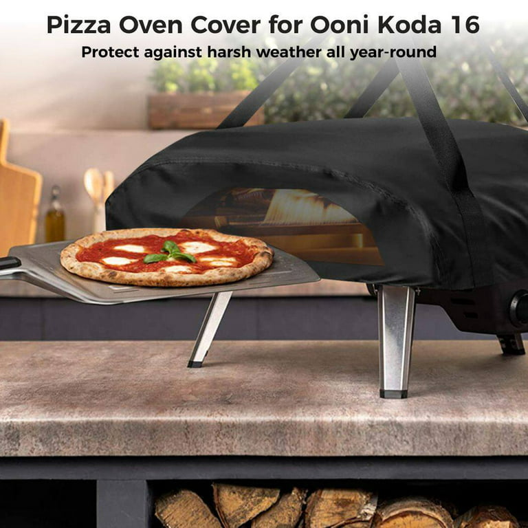 Pizza Oven Cover, Waterproof Pizza Oven Cover for Ooni Koda 16 Pizza Ovens  Outdoor Pizza Oven, Pizza Oven Accessories, 30 x 23.5 x 8.5 inches 