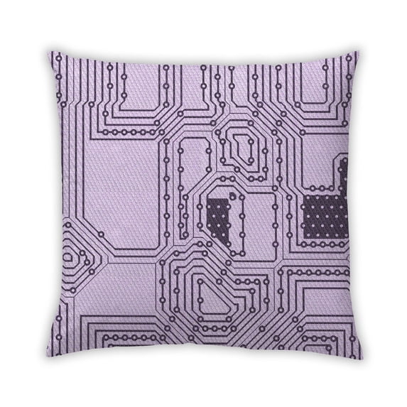 Ahgly Company Indoor Square Contemporary Throw Pillow, 18 inch by 18 inch