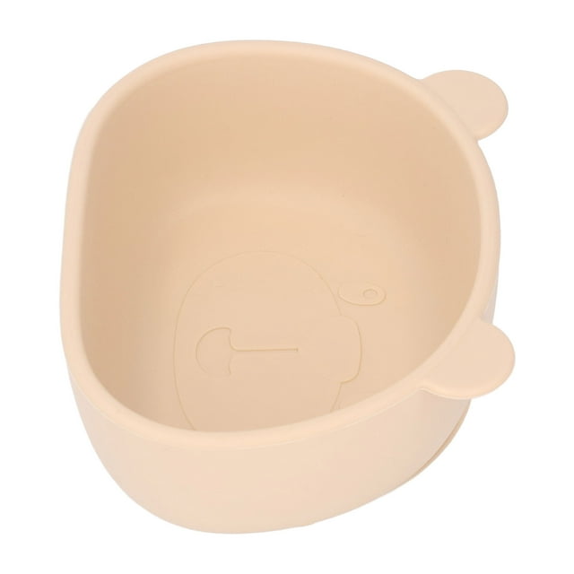 Tazón De Comida Para Niños, Tazón Infantil De Dibujos Animados Suave, Silicona Segura, Portátil, Lindo, Flexible Para Bocadillos, Frutas Para Viajes