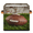 Multicolor 1, variant on CURLYOOT American Football Cube Storage Bin 11 Inch Fabric Storage Cube for Shelves Decorative Rugby Field Foldable Basket with Leather Handle for Closet Shelves Organizer