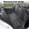 thumbnail image 2 of Mistaha Waterproof and Scratch-Resistant Pet Car Rear Seat Cover for Large Dogs, Camping Trunk Mat for Dog, Size 135cm*148cm, 2 of 6