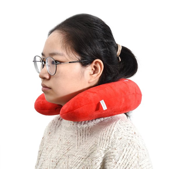 Almohada de Algodón Suave, Almohada de Almohada de Bebé de Cuerpo completo, Almohada en Forma de u para el cuello niños para niños para bebés