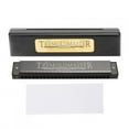 thumbnail image 2 of Dioche 10‑Hole Harmonica Blues C KeyHarp Wind Musical Instrument Beginner Practice, 2 of 8