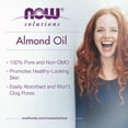 thumbnail image 5 of NOW Solutions, Sweet Almond Oil, 100% Pure Moisturizing Oil, Promotes Healthy-Looking Skin, Unscented Oil, 4-Ounce, 5 of 8