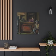 Wild West Saloon Scene - Canvas