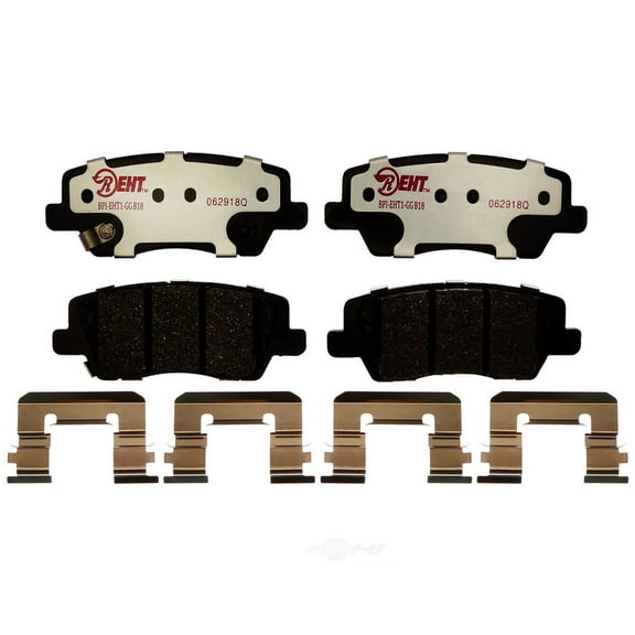 Raybestos EHT1659H Enhanced Technology Friction Pads Brake Pad Set Fits select: 2013-2016 CADILLAC ATS, 2015 CADILLAC CTS