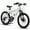 White, variant on Harmie 20-Inch Kids Mountain Bike, 7-Speed Youth Bicycle with Front Suspension, Disc/V-Brake, Blue, Ages 6-12