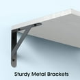 thumbnail image 5 of Projector Mount, White Small Mini Projector Shelf/Cable Box Wall Mount/Router Wall Mount, Projector Holder Stand Accessories with Cable Ties-2pcs, 5 of 8