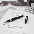 thumbnail image 4 of Pilot Metropolitan Fountain Pen, Black Gloss Barrel, Medium Nib, Black Ink, 4 of 6