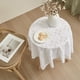 thumbnail image 4 of Mantel de Girasol de Punto de Encaje Blanco para Mesa Redonda Rectangular, Mesa de Centro, Mesa de Comedor, Escritorio, Mueble de Tv, Funda de Tela, 4 of 6
