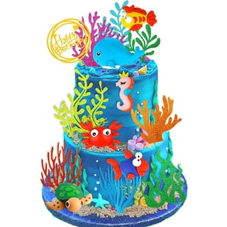 Fishing Birthday Cake Topper