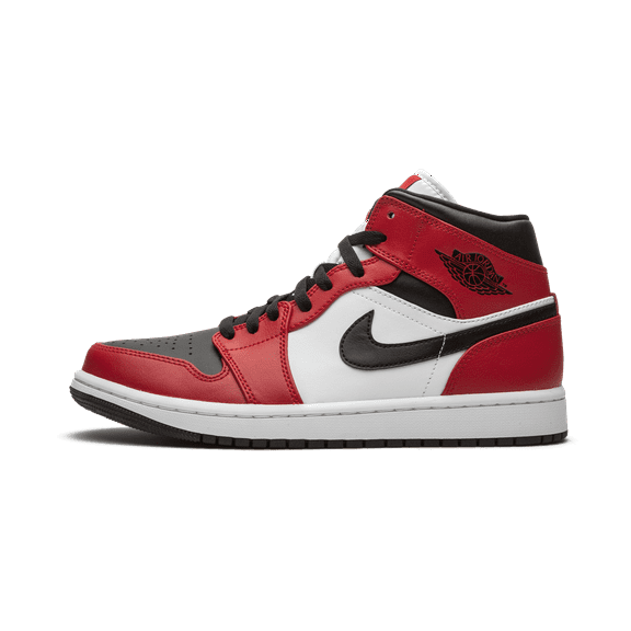JORDAN MENS Air Jordan 1 Mid "Chicago Black Toe" 554724 069 from Stadium Goods