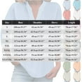 thumbnail image 2 of yunLCZ Womens Long Sleeve Shirts Cotton Linen Shirts For Women Summer Button Down Tops 3/4 Length Sleeve Casual Blouses Oversized Tshirts 2025 Going Out Fashion Clothes, 2 of 4