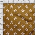 thumbnail image 3 of oneOone Tissu en Coton Blanc Cambrique à Fleurs pour Robe, Tissu Imprimé au Mètre 56 Pouces de Large, 3 of 4
