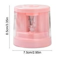 thumbnail image 6 of Usb Rechargeable Pencil Sharpener, Automatic Electric Sharpener for Home or Organized Use, Compact Design with Safety Features, Suitable for Standard Pencils, UKHBMC | Purple, 6 of 8