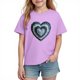 thumbnail image 3 of TaTaai School Season Cute Print Short Sleeve T-Shirt, Valentine's Day Casual Top, Unisex All Season Graphic Tee Gift, 3 of 8