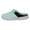 Mint Green, variant on Men's Knit Orthopedic Clogs Breathable Backless Sneakers Casual Walking Casual Mules Lightweight Half Shoes for Indoor Outdoor Black Size 6.5