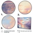 thumbnail image 3 of Designart "Cotton Candy Skies at Sunset II" Landscapes Canvas Wall Art, 3 of 5