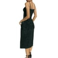 thumbnail image 2 of hirigin Women Long Slip Dress, Summer Tie-up Printed U-shaped Neck Spaghetti Strap One-piece, 2 of 6