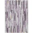 thumbnail image 2 of Addison Rugs Chantille Indoor/Outdoor Transitional Stripes Lavender Machine Washable Rectangle Rug, 9' x 12', 2 of 8
