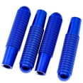 thumbnail image 4 of Xotic Tech 4pcs Aluminum Bolt-On Replace Door Lock Knob for Mercedes C E GLC GLE Class W205 W213 X205 W166 Blue, 4 of 7