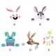 thumbnail image 3 of Valla Peeping Bunny Insertar Signos Arte Divertido Lindas Vallas Jardines Decoración (C) Hugtrwg Para estrenar, 3 of 8