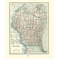 thumbnail image 3 of Rathbun 12x14 Black Modern Framed Museum Art Print Titled - Wisconsin - Rathbun 1893, 3 of 5