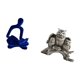 thumbnail image 5 of Figura De Pensador Abstracto Con Forma Humana, Adorno Escultural Para Oficina, Bar, Boda, Estatua De Búho Moderna, Figura De Animal De Mesa Para Sala De Estar, Decoración De Gabinete, Mesita, 5 of 8