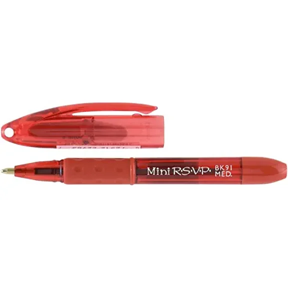 Pentel Mini RSVP Pen Red