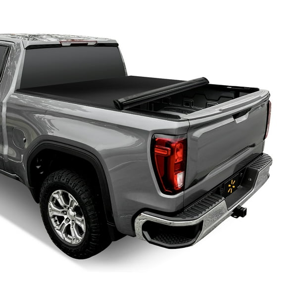 Auto Drive Soft Roll up Truck Bed Tonneau Cover Fits 20-23 Silverado Sierra 2500-3500HD 6ft9in. Bed