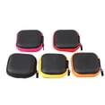 thumbnail image 1 of GOOHOCHY Estuche de almacenamiento portátil cuadrado con cremallera, 5 unidades, organizador de artículos diversos para auriculares, cable USB y cargador (colores surtidos)., 1 of 8