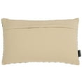 thumbnail image 4 of Safavieh Suki 12" x 20" Coastal Cotton Decorative Pillows, Natural/Gray, 4 of 4