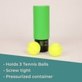 thumbnail image 3 of Tennis Ball Saver - Pressurized Tennis Ball Storage That Keeps Balls Bouncing Like New ORANGE, 3 of 6