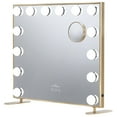 thumbnail image 6 of Impressions Vanity Hollywood Tri Tone Plus LED Makeup Mirror with 5x Magnification (Rose Gold), 6 of 11